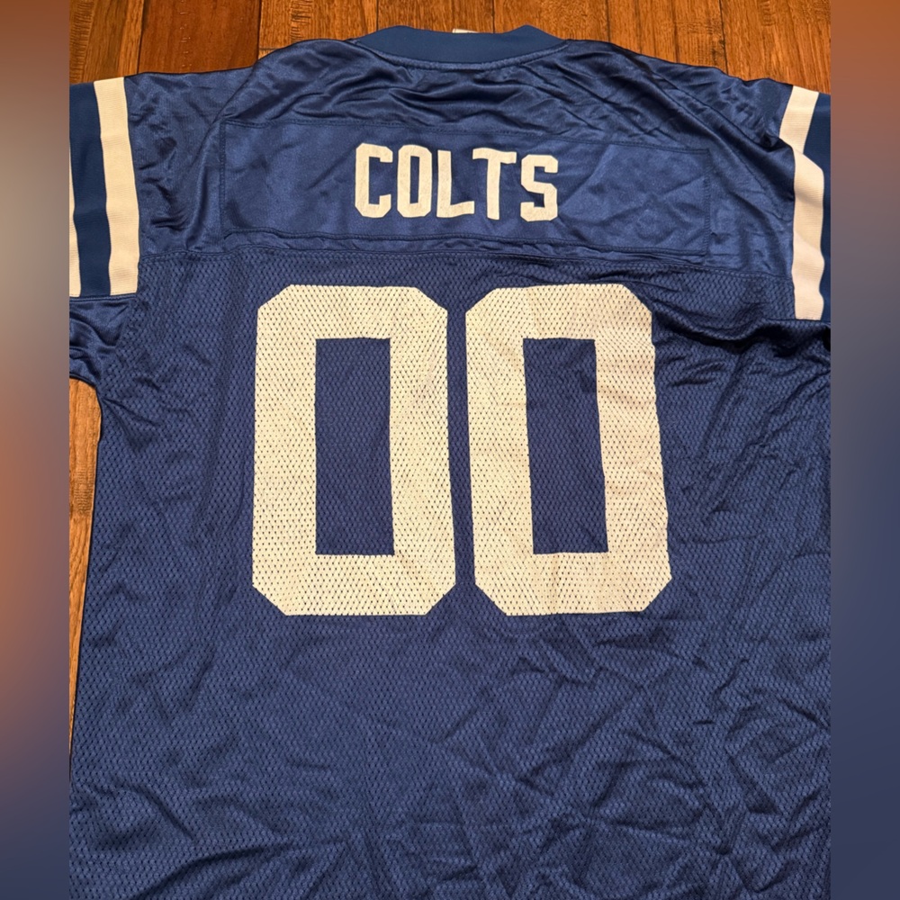 Indianapolis Colts Jersey Mens Large #00‎ NFL Equipment Authentic Football Shirt - Picture 5 of 10